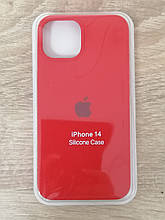 Чохол для Iphone 14 Silicone Case Red