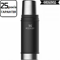 Термос Stanley Legendary Classic Matte Black 0.47 л. (металлические термосы Stanley для военных)