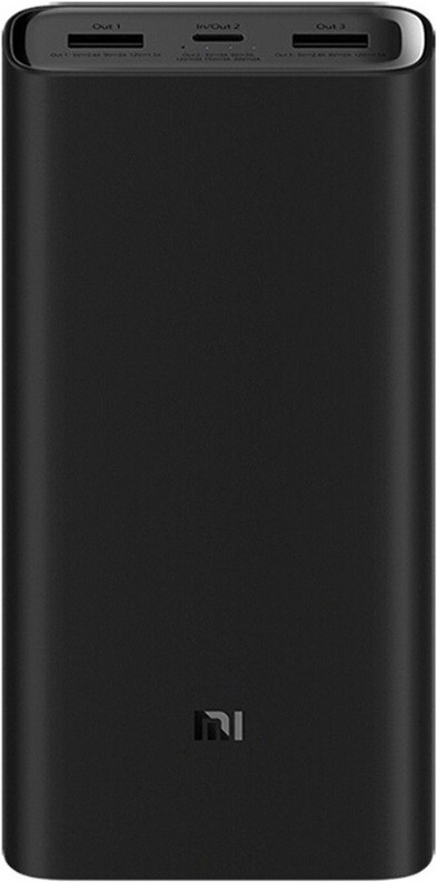 Портативний акумулятор Xiaomi Mi Power Bank 50 W 20000 mAh black (PB200SZM / BHR5121GL), фото 1