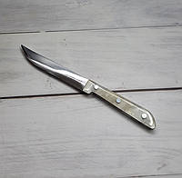 Нож кухонный ручной работы сталь 40х13 110 мм