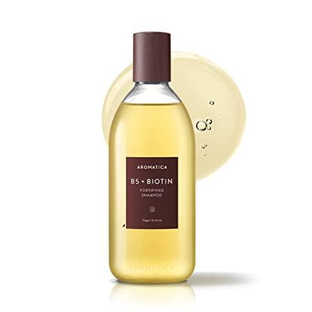 Aromatica B5+Biotin Fortifying Shampo Шампунь з вітаміном B5 і біотином, 400 мл