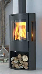 Піч камін панорама Color Stove E15 Stahl