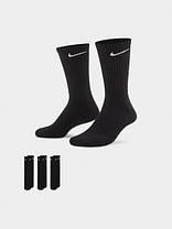 Носки Nike Everyday Cushioned Training Crew Socks (3 пары) SX7664-010, фото 3