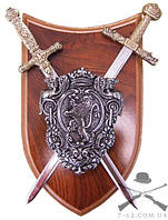 Панно: Кіраса, міні-шпага Наполеона і міні-меч Карла Великого | 505 (DA)