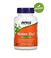 Now Foods, Water Out, Водний баланс, 100 капсул. Сечогінний
