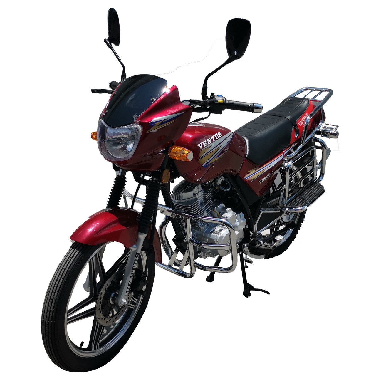 Мотоцикл VENTUS VS200-5 200 см3 з платформами для перевезення вантажів