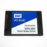 Б/У SSD 2.5" 1Tb WD Blue SATA III (WDBNCE0010PNC) твердотельный накопитель 1Тб диск 1024Мб SanDisk