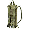 Гідратор для води питна система 3 л армійська тактична. Чорний, койот, олива, фото 8