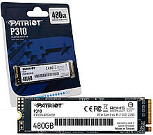 SSD накопичувач PATRIOT P310 480 GB (P310P480GM28)