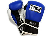 Боксерские перчатки Thor Ultimate PU 16 oz Blue-Black-White