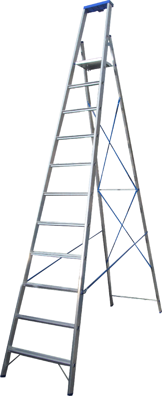 Драбина ELKOP JHR 611 алюмінієва, 11 ступенів, 3475 мм (36127)
