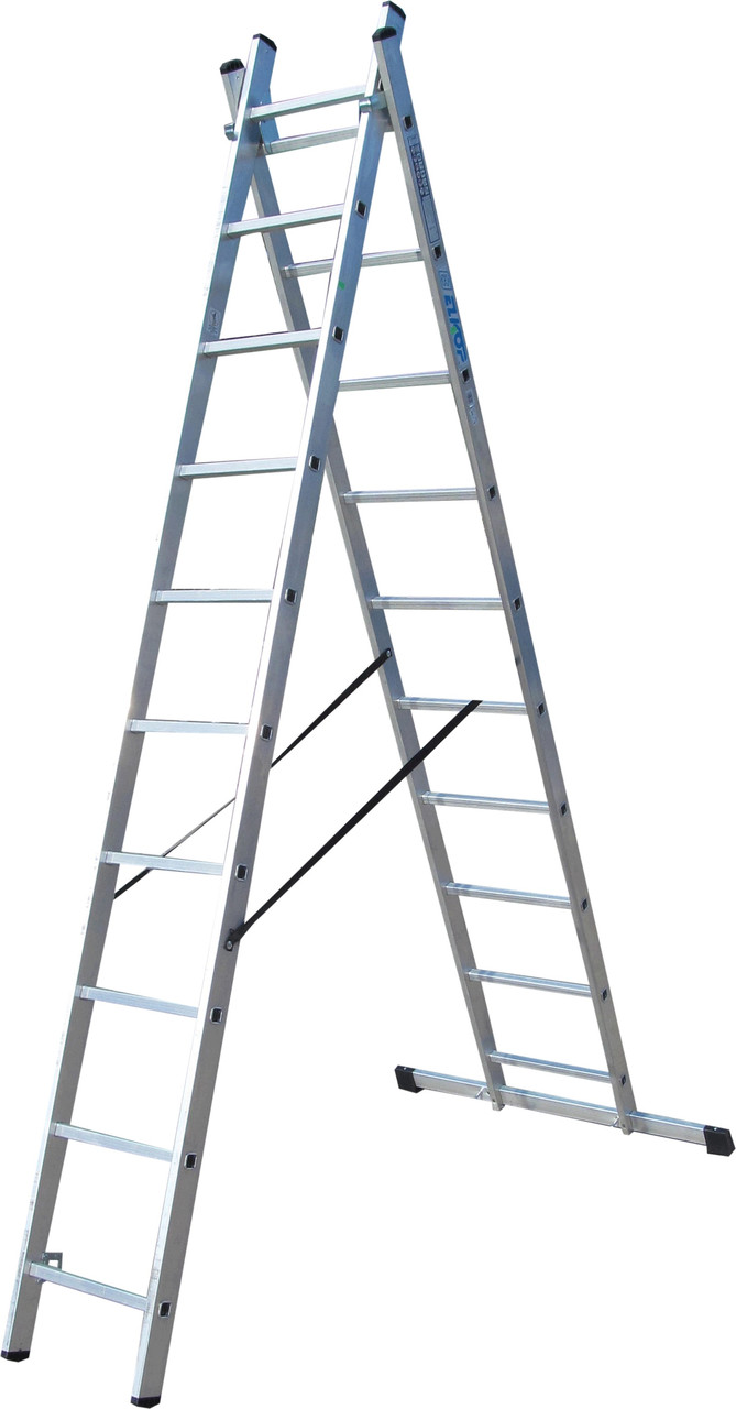 Драбина ELKOP 2-секц. розкл. 2*10сх. 2,7-4,5м VHR Т(Н)