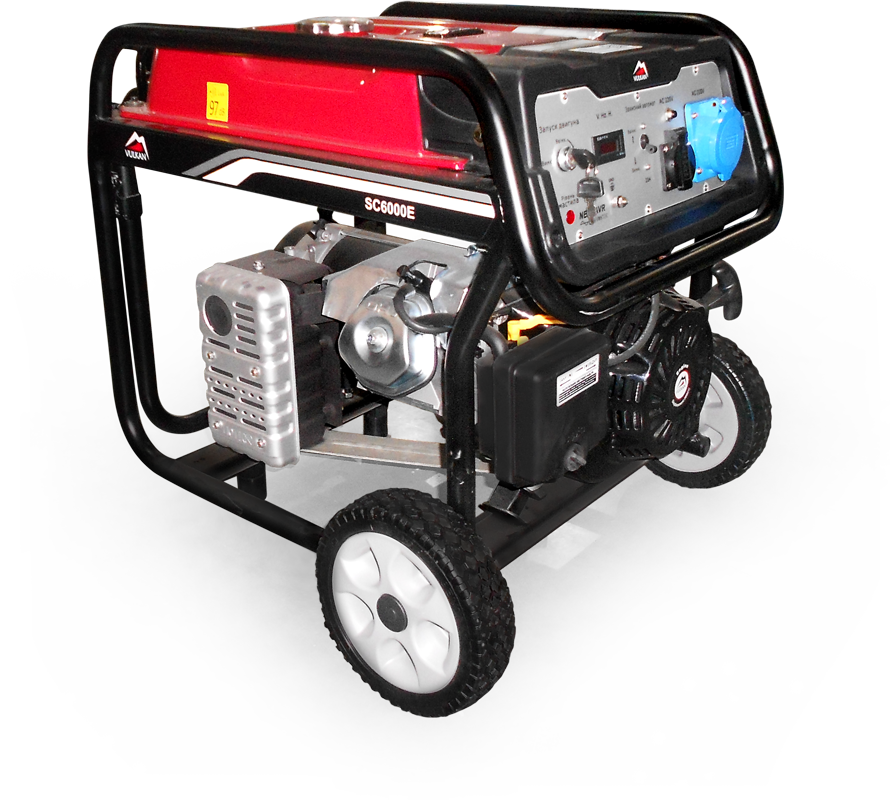 Генератор бензиновий 5 кВт Vulkan SC6000E-II, фото 1