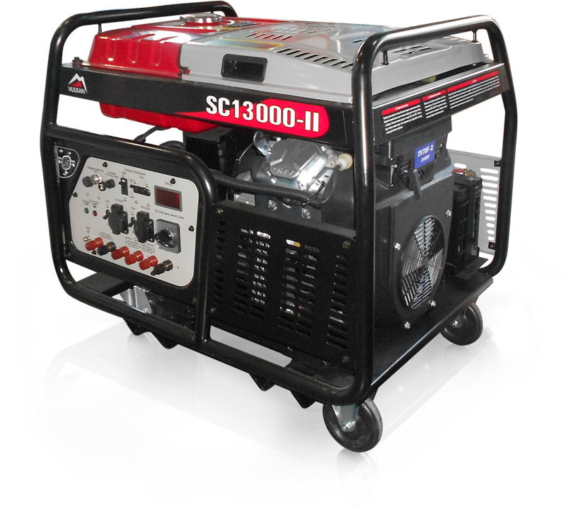 Генераторна установка VULKAN SC13000-II 3ф 13 ква, їв. Старт, бак-30л