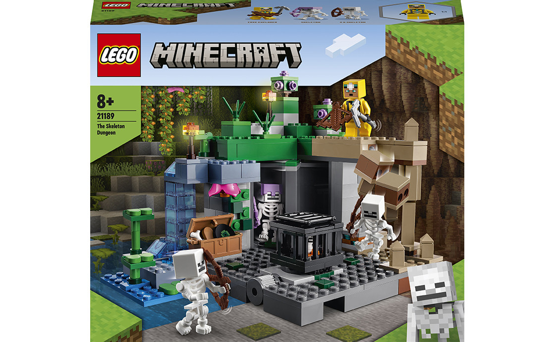 LEGO Minecraft Підземелля скелета 364 деталі (21189)