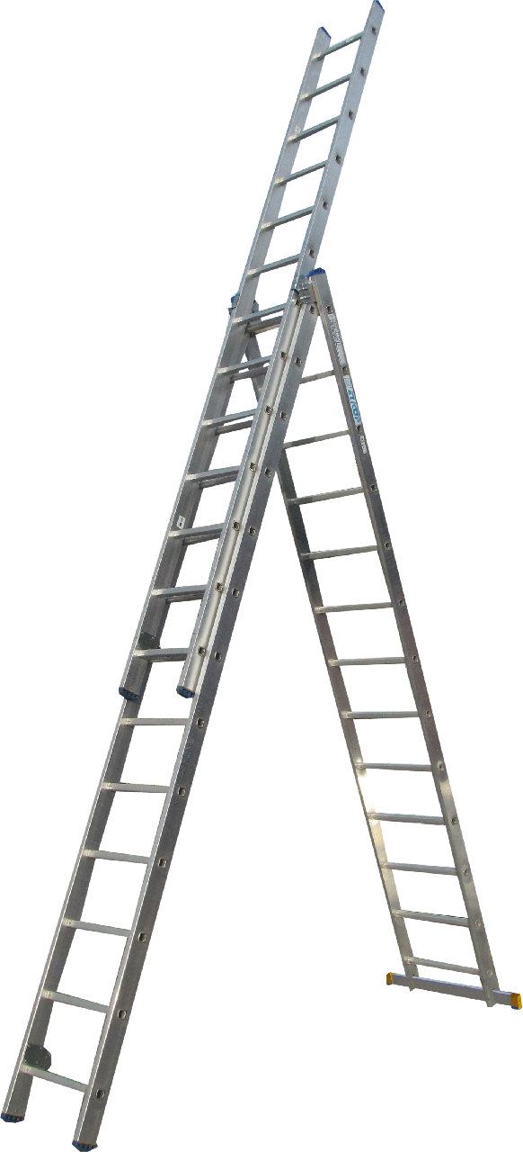 Драбина ELKOP 3-секц. розкл. 3*13сх. 3,5-8,2м VHR P мет.розтяжка