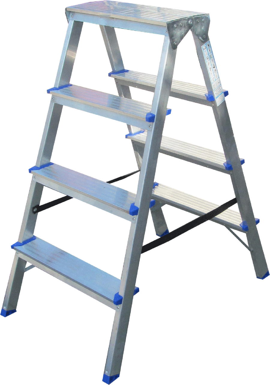 Драбина ELKOP 4сх. верх.сх. 0,95м, двостороння DHR404