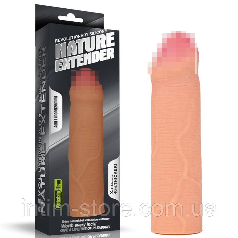 Реалістична насадка для пеніса Revolutionary Silicone Nature Lovetoy ST53785, фото 1