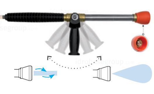 IDROBASE Піка в/т 520мм  з швидкою регуляцією струменю (Traktor)