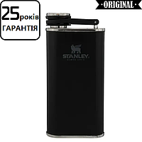 Фляга Stanley Classic Matte Black 0.23 л (оригинальная фляга для спиртного Стенли, фляги для военных)