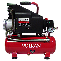 VULKAN Компресор рес-8л 175/105л/хв 1,1кВт 10бар 220В 1 циліндр IBL8K