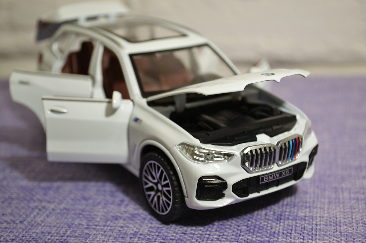 БМВ X5 модель коллекционная машинка металлическая белая BMW X5 со ...