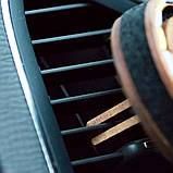 Ароматизатор на дефлектор в машину Renault ручної роботи в дерев'яній коробці., фото 2