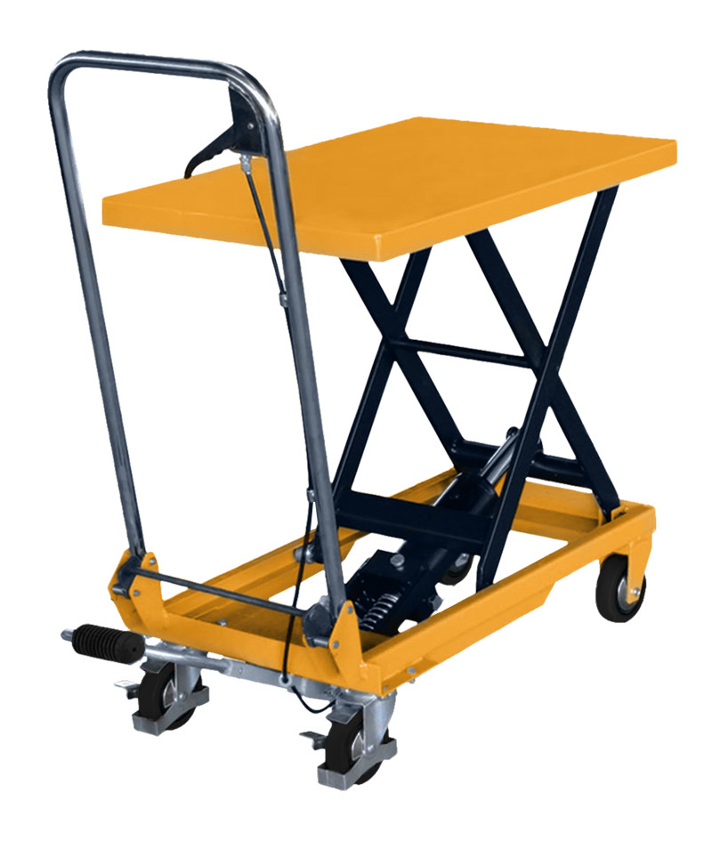 Стіл гідравлічний вантажопідйомний VULKAN жовтий 150 кг / 0,72 м SYTJ-15
