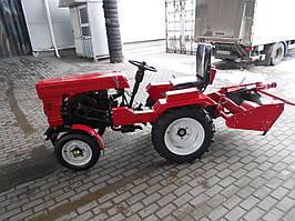 VULKAN Мотоблок на 4колесах 12 к.с., ялиць.старт, капот, великі колеса, тракторна ґрунтофреза