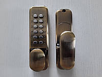 Акція! Кодовий замок LC120A для будь-яких дверей, бронза