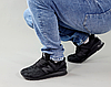 Чоловічі зимові кросівки New balance 574 black winter fur Нью Баланс чорні замшеві хутро низькі, фото 9