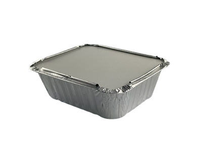 Контейнер алюмінієвий SP 24L (з кришкою) 430мл (100шт)