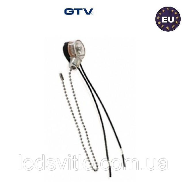 Вимикач GTV з ланцюжком хромовий 3A 220-240V max.750W