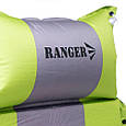Самонадувний килимок Ranger Tibet 195х60х3 см з подушкою, фото 6