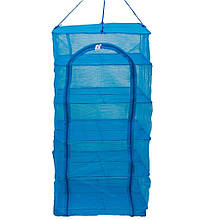 Сітка сушарка складна підвісна для риби, овочів, фруктів, грибів на 5 полиць (45x45x100 см)