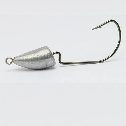 Джиг-головка незачіпляйка на гачку з вигнутим конусом Акула Leader Fishing 21 г