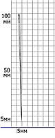 Набор игл ручных "цыганские" 100 мм (25шт)