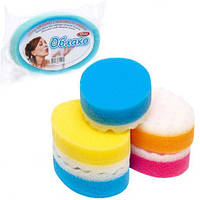 Від 6 шт. Губка банна "Хмара" 16*11*5 см, поліуретан купити дешево оптом в інтернет-магазині