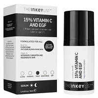Антивозрастная сыворотка THE INKEY LIST 15% Vitamin C and EGF Serum