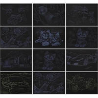 Від 4 шт. Креативна творчість "Гравюра А5" економ ДТ-ОО-09402 ГрА5 купити дешево оптом в інтернет-магазині