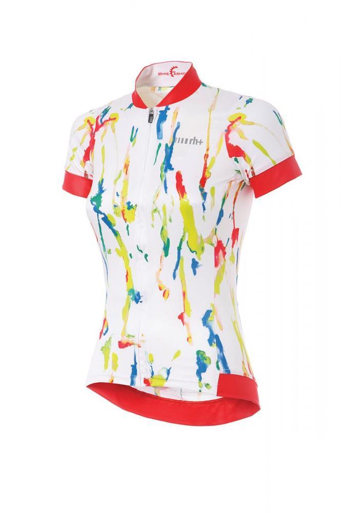 Веломайка ZeroRh веломайка bella w jersey splash white - psyco red (MD)