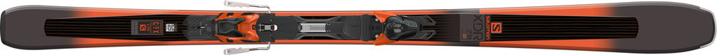 Гірські лижі із кріпленнями Salomon ski set m xdr 79 cf + m xt10 c90 bk/or (MD)