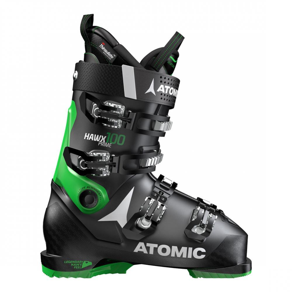 Гірськолижні черевики Atomic hawx prime 100 black/green (MD)