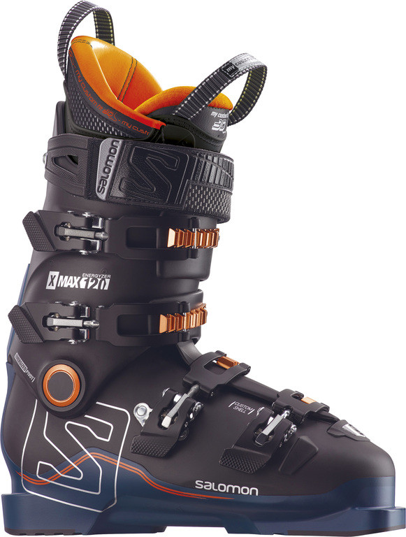 Гірськолижні черевики Salomon alp. boots x max 120 black/petrol bl/or (MD)