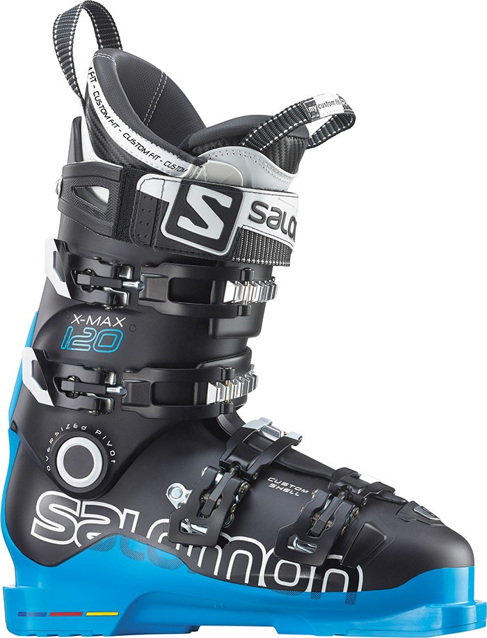 Гірськолижні черевики Salomon x max 120 bk blu (MD)