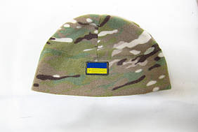 Шапка військова зимова флісова мультикам  DAVANI 00598-7