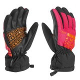 Рукавички гірськолижні Leki elements cerium s berry-orange-black (MD)
