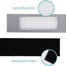 Фільтр для робота-пилососа Ecovacs Deebot Ozmo 920 950 960 980 T5 T8 T9 T8 Max T8 Aivi N8+ N8 Pro N10 2 штуки, фото 4