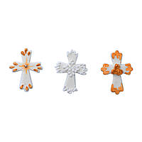 Хрестик з мастики