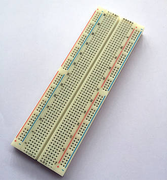 Плата макетна дошка Breadboard 850 контактів (100+325+325+100) MB-102 для Arduino ARM PTS PCB points